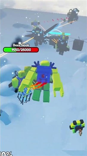 Massive Attack #roblox #noobexperiment #short #games