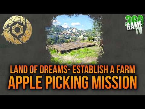 Crimson Desert Apple Picking Mission at Glenbright Farm Guide - Land Of Dreams Quest