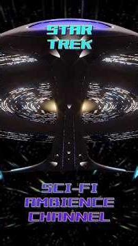 STAR TREK ENTERPRISE 1701-J AMBIENT WARPDRIVE / RELAXING DEEP WHITE NOISE / SCI-FI ASMR