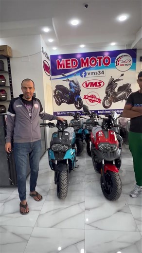 #vms34 🏍️🏍️💪 ✅ مع الزبائن الدراجة النارية الجديدة والفخمة BWS متوفرة عندنا ☺️👌 ✅ مرحبا بالجميع ☺️ 📞0774212336 📞 07 74079705 VMS Industrie #vms #vmax #driver #Réparation_Bike #Réparer_Moto #Mécanique_de_Motos #Magasin_de_Motos #Nouvelles_Motos #Entretien_Moto #Réparation_Bike #k19 #lifan #sym #cuxi #estate #panaria #coral @super fans | VMS 34