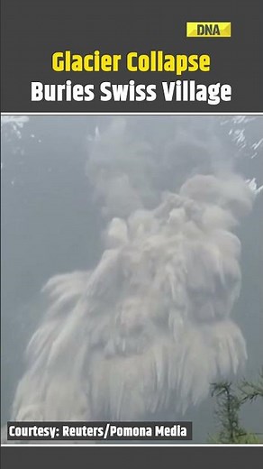 Swiss Glacier Collapse: Watch Moment When Massive Glacier Collapsed | Blatten Village Destroyed