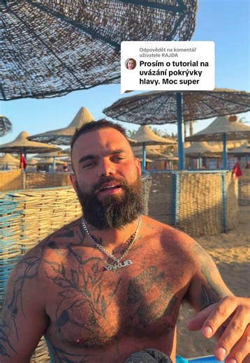 Rychlý tutoriál: Jak si uvázat šátek v egyptském stylu