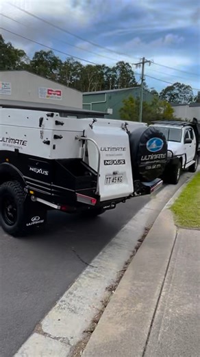 Road trip mode: ON! 🚐💨 John & Kim are hitting the road in their shiny new Nexus — let the adventures begin! #NexusAdventures #CamperLife #HitTheRoad #AdventureStartsHere | Ultimate Campers