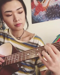 41K views · 2.1K reactions | Playing Shibuya on acoustic! It’s quite a task to make all those slides clean  I’m still workin’ on it haha. stoked to record some acoustic versions of Covet songs in a few days! | Yvette Young | Facebook