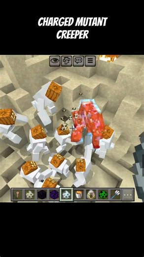 Charged Mutant Creeper #minecraft #shorts