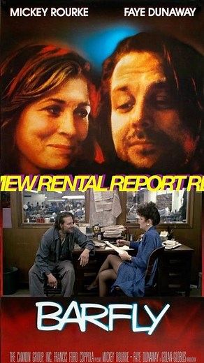 Barfly (Barbet Schroeder 1987) movie review (clip) / RRR41