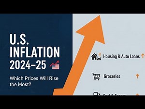 U.S. Inflation 2024–25: Which Prices Will Rise the Most? #globaleconomy #facts