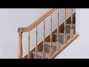 Pin Top Balusters on Kneewall Stair Installation