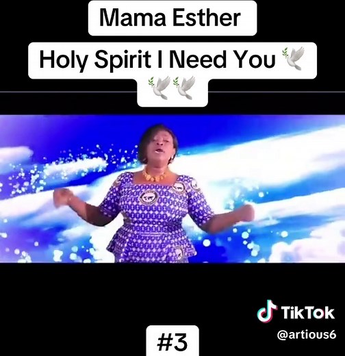 Holy Spirit I Need You - Mama Esther Worship