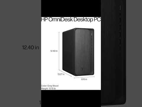 HP OmniDesk M02 AI Desktop Review | Ryzen 5 8500G Power on a Budget?