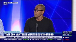 1K views · 54 reactions | Tim Cook vante les mérites du Vision Pro ️ "Je ne suis pas convaincu par ce casque." ️ Salime Nassur | Tech & Co | Facebook