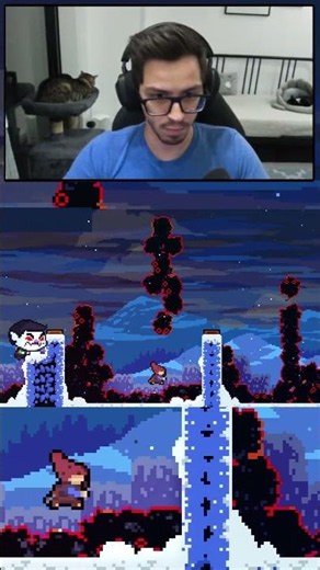 Being Chased by a Ghost! #celeste #celestegame #platformer #platforming #gaming