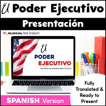 The Executive Branch: President & Government PowerPoint Presentation in Spanish