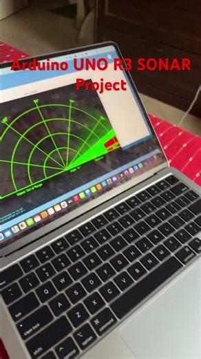 Arduino UNO R3 Sonar Project #arduino #project #engineering #coding