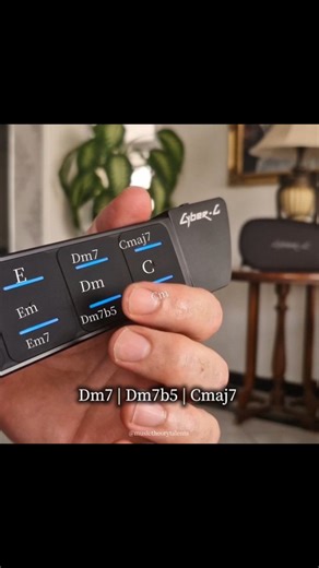 Mᴜsɪᴄᴛʜᴇᴏʀʏᴛᴀʟᴇɴᴛs on Instagram: "🎸 Cyber-G lets you program three chords per fret — and you can switch between three preset banks instantly. Each preset can hold a completely different chord layout, so you can perform or compose freely without limits. Inside the app, there are tons of arpeggio patterns and instrument sounds — from nylon and electric guitars to piano and synth textures 🎹 It’s honestly one of the most creative tools I’ve tried for practice and live ideas. If you want to check i