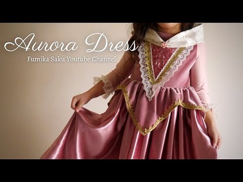 DIY Princess Aurora Dress From Sleeping Beauty