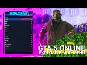 *UNDETECTED* GTA 5 ONLINE EXPLOSIVE PAID MOD MENU w/ Recovery - Explosive v6.5