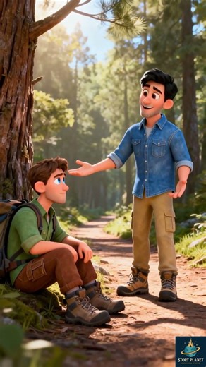 The Bear and the Two Friends 🐻 | Moral Story for Kids | Short Story with Lesson