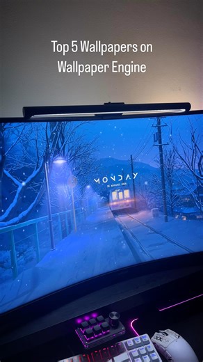 Jotta Tech | Wallpapers | Top 5 WALLPAPERS | Winter Collection Wallpaper Engine is on Steam If you have up to 5 monitors give it a try and combine them!! 😱😱... | Instagram