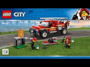 LEGO instructions - City - Fire - 60231 - Fire Chief Response Truck (Book 2)