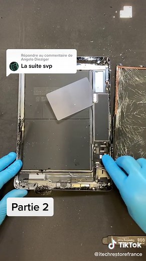 Réparation d'un iPad cassé: une solution surprenante!
