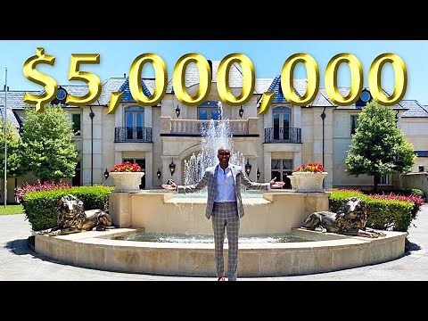 Inside a $5,000,000 Luxurious Estate in Plano, Texas.