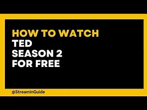 How to watch Ted Season 2 for free