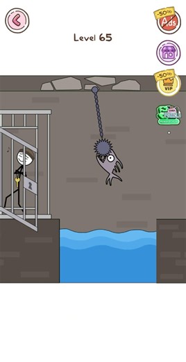 Thief Puzzle Level 65 | Stealing the Key to Escape the Jail! 🔑🏃‍♂️