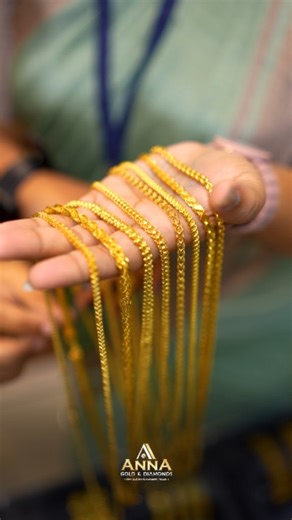 Anna Gold and Diamonds on Instagram: "🌸 Thali Chain Model Collections 🌸 Explore our beautiful range of 3 Sovereign Thali Chain collections, crafted in a variety of elegant designs. Featuring classic and loved styles like Mulla, Raila, and Kanakamala, each chain reflects tradition, purity, and timeless beauty. Perfectly designed to honour sacred moments with grace and lasting charm. 💛✨ Recently, a customer reached out to us on Instagram, looking for the perfect gold jewellery for an upcoming w