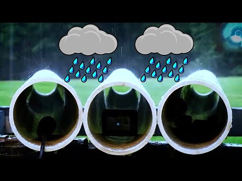 Have you HEARD this RAIN SOUND on Pipes ?