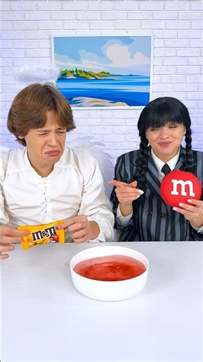 Giant M&M vs Cotton Candy! 😱🍬