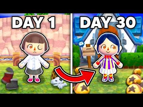 I Played 30 Days of Animal Crossing New Leaf