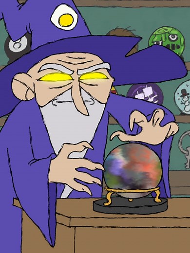 Lizard Wizard Acquires a Magical Orb