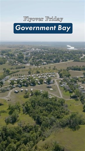 Flyover Friday from one of the most iconic sites on Lake Sakakawea: Government Bay. 📍: Riverdale, ND | Travel North Dakota