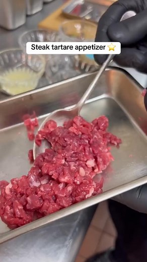 65K views · 281 reactions | Steak tartare appetizer on crispy pot | Plating Art Media | Facebook
