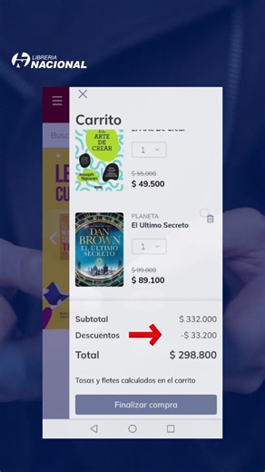 Las primeras veces no se olvidan 💛 y la tuya viene con 10% OFF para que empieces leyendo en grande. 📖 Regístrate y llena tu carrito en www.librerianacional.com | Librería Nacional