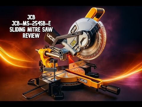 JCB 254mm sliding mitre saw review