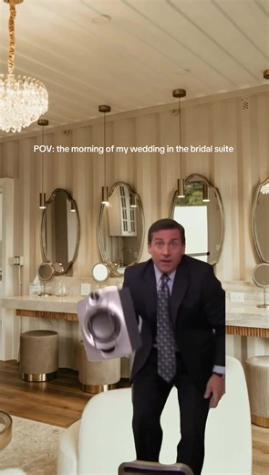 Morning of My Wedding in the Bridal Suite