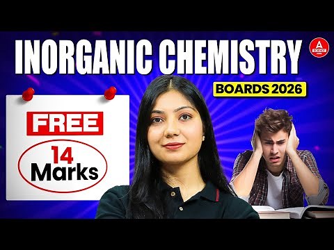 Class 12 Inorganic Chemistry One Shot | Class 12 Chemistry Full Revision For Board 2026