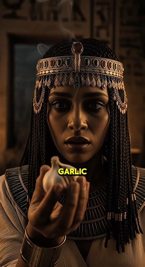 The Brutal Garlic Test of Ancient Egypt! 🧄👑 #HistoryShorts