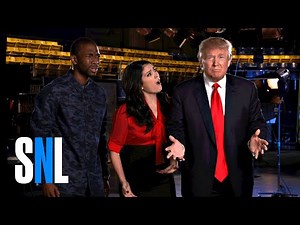 Host Donald Trump Shops Around SNL For A Running Mate