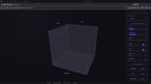 ekim on Instagram: "Vibecoded custom Boolean Cube web app - Try it out here: https://ekimroyrp.github.io/260110_BooleanCube/ - Using techniques taught in my @designmorphine webinar “Vibecode Parametrics V1.0” where we make custom apps by prompting, which is on YouTube now: https://youtu.be/v2G1j0wgiXA - See all my vibecoded apps here: github.com/ekimroyrp?tab=repositories - #vibecode #3dmodel #parametricdesign #chatgpt #threejs"