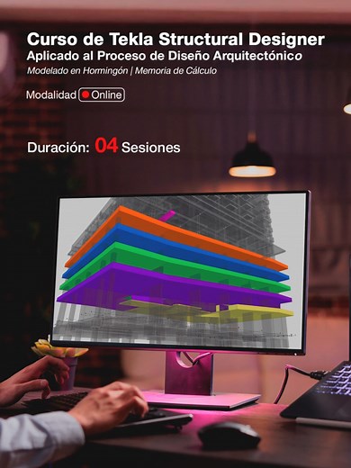 ✅ INSCRIPCIONES ABIERTAS ✅ Curso de Tekla Structural Designer Aplicado al Proceso de Diseño Arquitectónico Impartido por: Ing. Manuel Amicone y M. Arq. Florencia Cisneros. Modalidad de curso: Online 🔴 📅 Fechas de sesiones: • 02 de Octubre del 2024 • 04 de Octubre del 2024 • 16 de Octubre del 2024 • 18 de Octubre del 2024 ⏰ Horario: Miércoles y Viernes de 7:00 PM a 9:00 PM Centro de México.🇲🇽 __ Inscríbete en el enlace de nuestro perfil. https://www.arquitecturaavanzada.com/cursos-en-vivo/cur