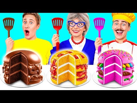Me vs Grandma Cooking Challenge | Amazing Food Challenges by Trend DO