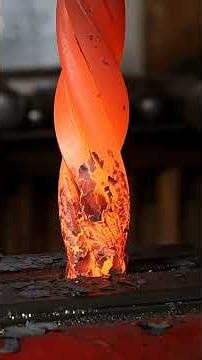 Red Licorice Twist in Hot Iron