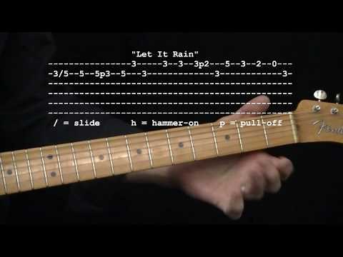 "Let It Rain" by Eric Clapton : 365 Riffs For Beginning Guitar !!