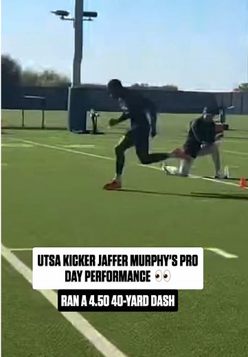 UTSA Kicker Runs 4.5 & Kicks 70 Yards: NFL Prospect?