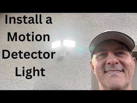 Install a Motion Detector Light