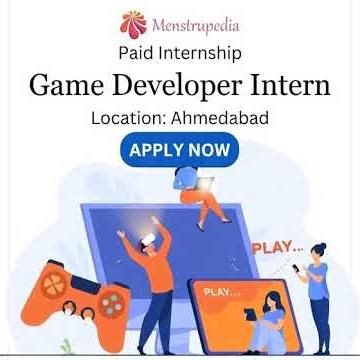 Paid Game Developer Internship | Godot | Ahmedabad | ₹35K Stipend 🚀
