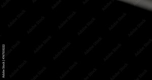 Rotating Spotlight Illuminates Smoke Patterns Below